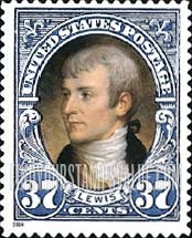 FindYourStampsValue: LEWIS & CLARK EXPEDITION BICENTENNIAL - Lewis, Booklet stamp
