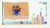FindYourStampsValue: FLAGS OF OUR NATION - New Jersey, Self-Adhesive Coil stamp