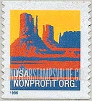 FindYourStampsValue: BUTTE, Self-adhesive Coil stamp