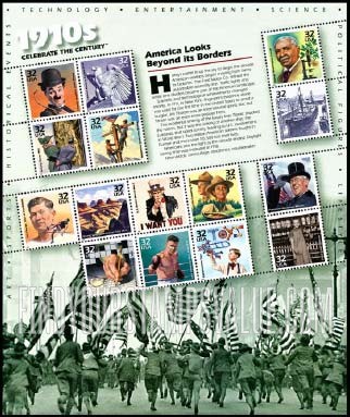 FindYourStampsValue: CELEBRATE THE CENTURY - 1910s