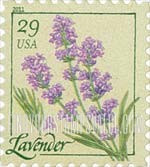 FindYourStampsValue: HERBS - Lavender, Self-Adhesive stamp