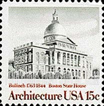 FindYourStampsValue: BOSTON STATE HOUSE - American Bicentennial