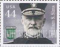 FindYourStampsValue: DISTINGUISHED SAILORS - Admiral William S.Sims, Self-Adhesive stamp