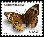 FindYourStampsValue: COMMON BUCKEYE BUTTERFLY