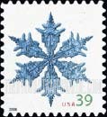 FindYourStampsValue: CHRISTMAS - Snowflake, Self-Adhesive Booklet Stamp