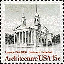 FindYourStampsValue: BALTIMORE CATHEDRAL - American Bicentennial