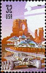 FindYourStampsValue: SPACE DISCOVERY - Space City