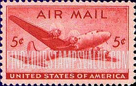 FindYourStampsValue: DC-4 SKYMASTER