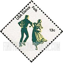 FindYourStampsValue: AMERICAN DANCE - Folk