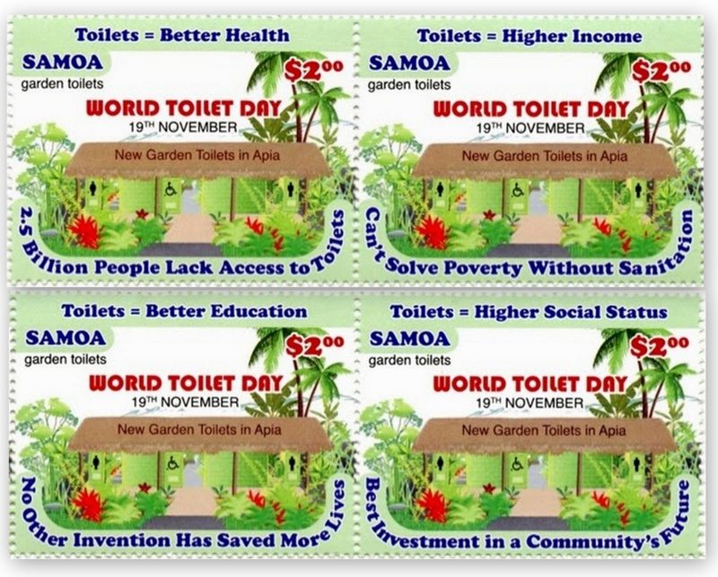 World Toilet Day – an extraordinary theme for a new issue by Samoa Post