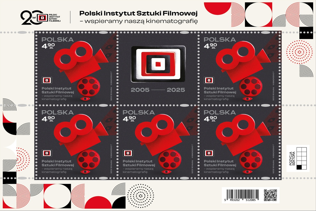 New Polish postage stamp salutes 20 years of the Polish Film Institute