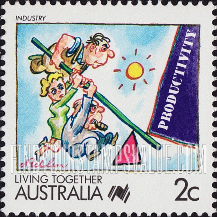 FindYourStampsValue: Living Together: Industry