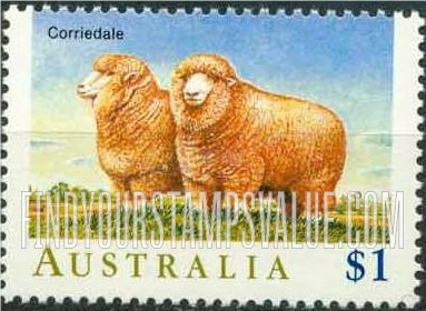 FindYourStampsValue: Sheep: Corriedale