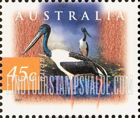 FindYourStampsValue: Flora and Fauna: Jabiru