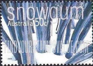 FindYourStampsValue: Trees: Snowgum