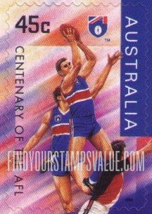 FindYourStampsValue: Footscray Bulldogs
