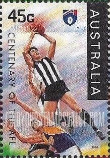 FindYourStampsValue: Collingwood Magpies