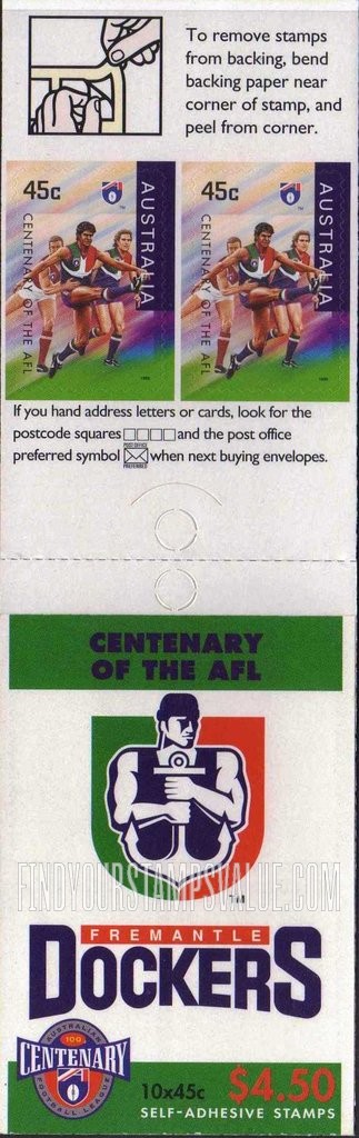 FindYourStampsValue: Fremantle Dockers