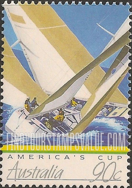FindYourStampsValue: America’s Cup