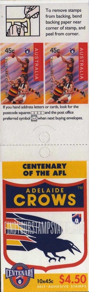 FindYourStampsValue: Adelaide Crows