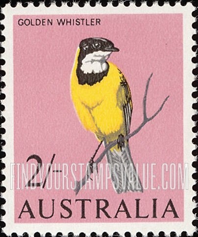FindYourStampsValue: Golden whistler