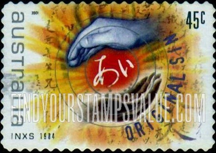 FindYourStampsValue: Rock Music: Original Sin, by INXS