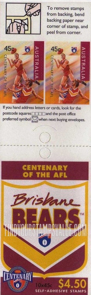 FindYourStampsValue: Brisbane Bears