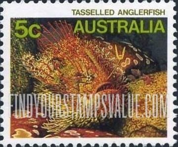 FindYourStampsValue: Tasseled anglerfish