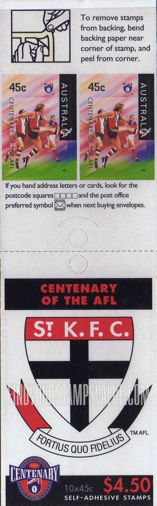 FindYourStampsValue: St. Kilda Saints