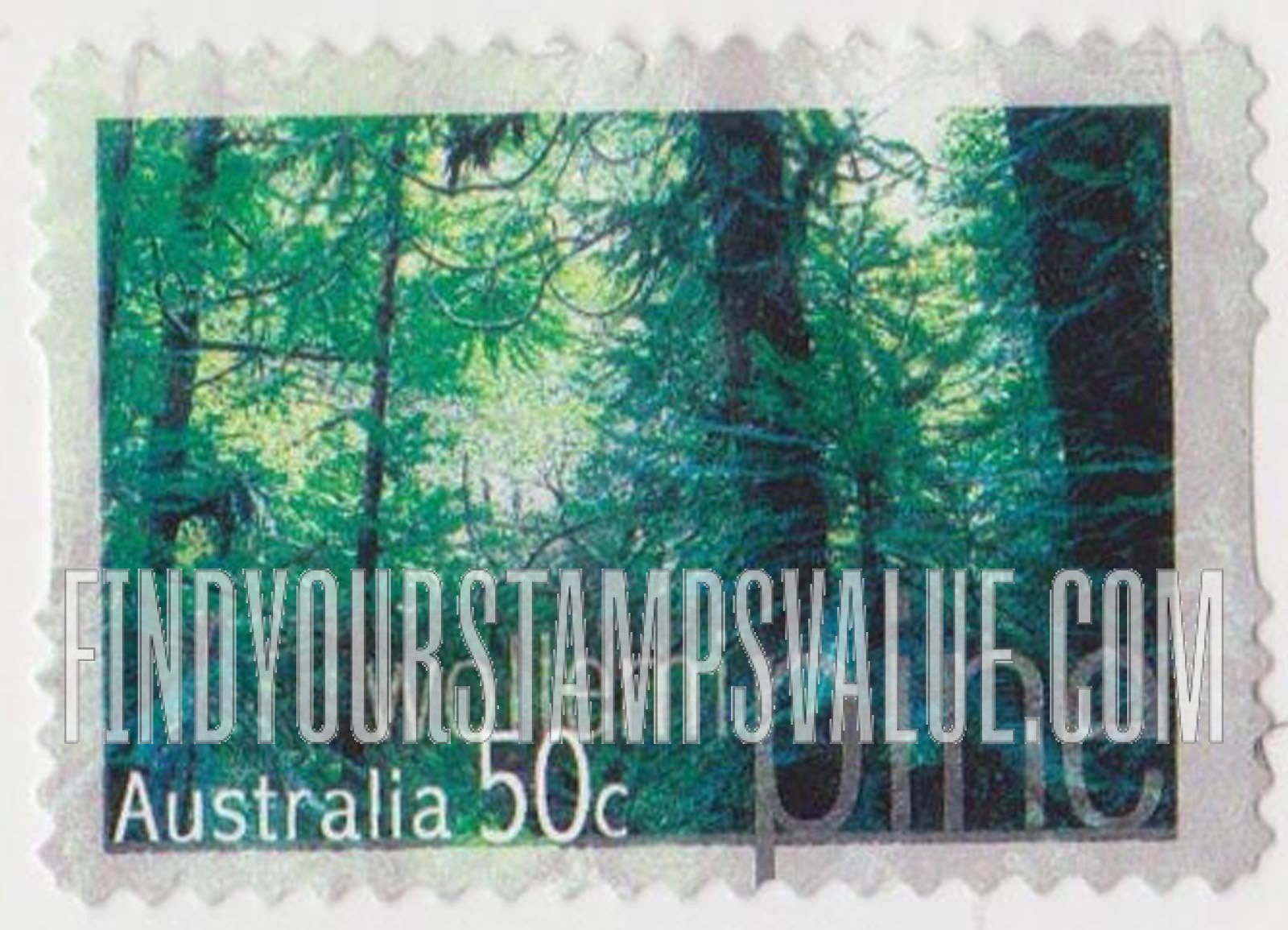 FindYourStampsValue: Trees: Wollemi pine