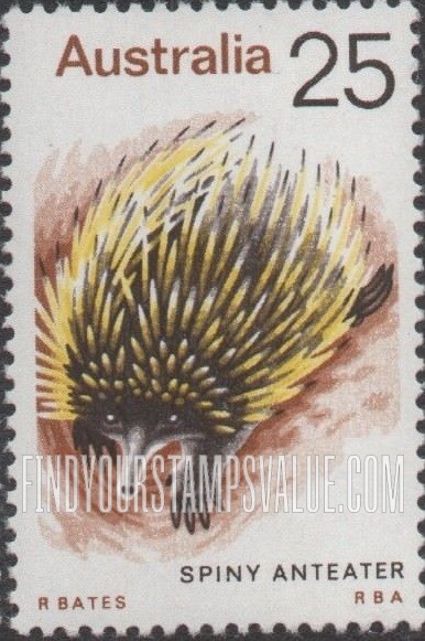 FindYourStampsValue: Spiny anteater