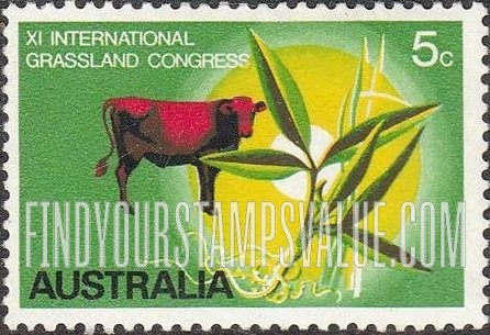 FindYourStampsValue: Steer, Alfalfa and Native Spear Grass