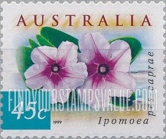 FindYourStampsValue: Flora & Fauna Type of 1996: Ipomoea pes-caprae