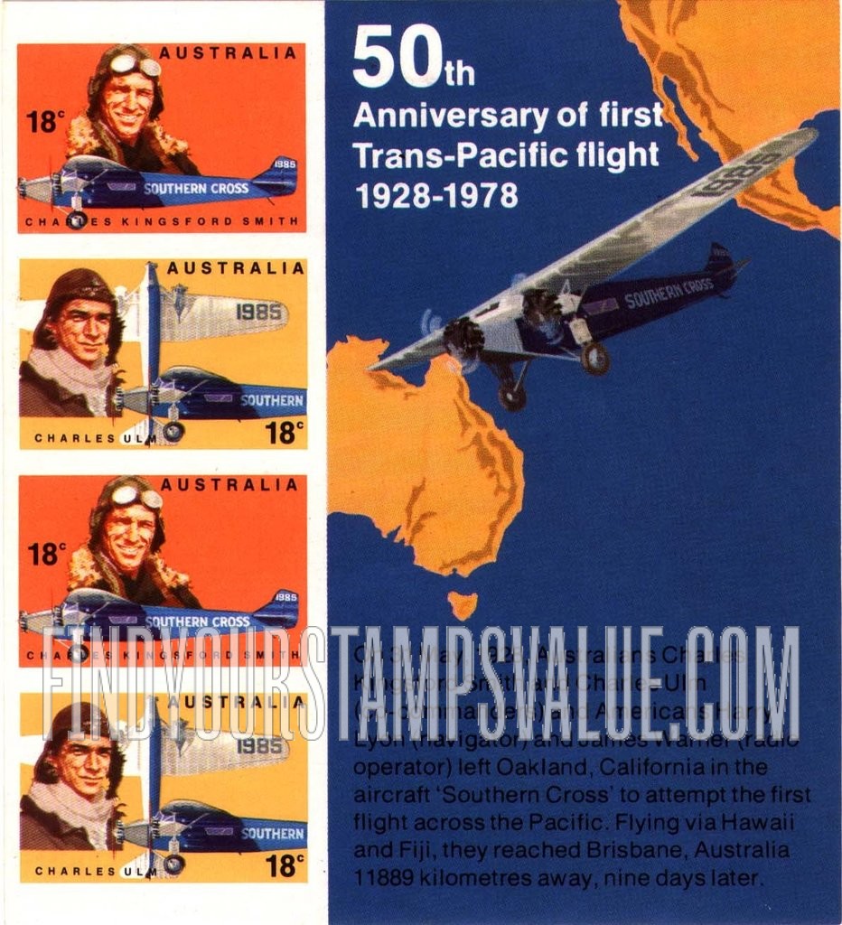 FindYourStampsValue: Australian Aviators and their Planes