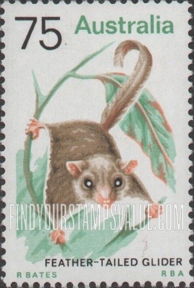 FindYourStampsValue: Feather-tailed glider