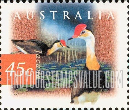 FindYourStampsValue: Flora and Fauna: Jacana