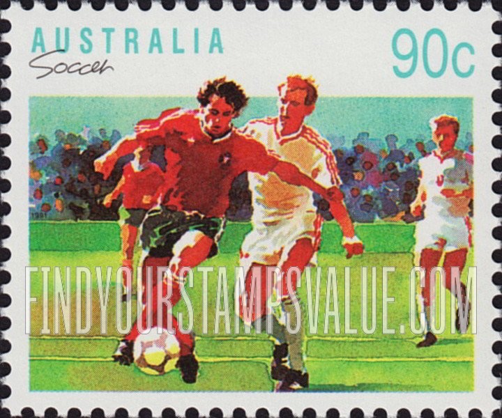 FindYourStampsValue: Sports: Soccer