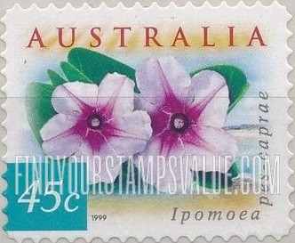 FindYourStampsValue: Flora & Fauna Type of 1996: Ipomoea pes-caprae