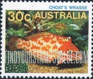 FindYourStampsValue: Choat’s wrasse