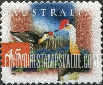 FindYourStampsValue: Flora and Fauna: Jacana