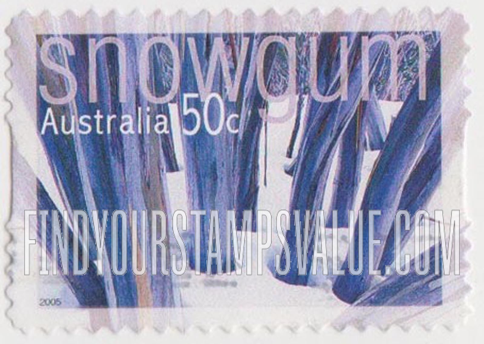 FindYourStampsValue: Trees: Snowgum