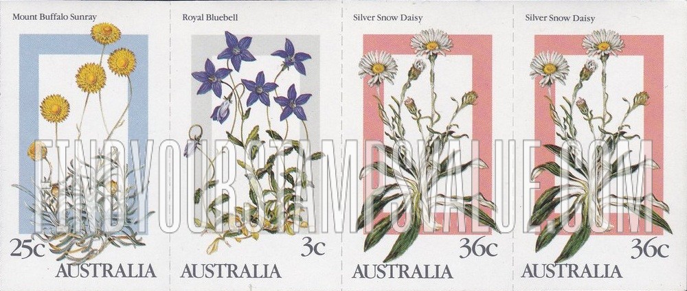 FindYourStampsValue: Alpine Wildflowers
