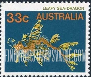 FindYourStampsValue: Leafy sea dragon