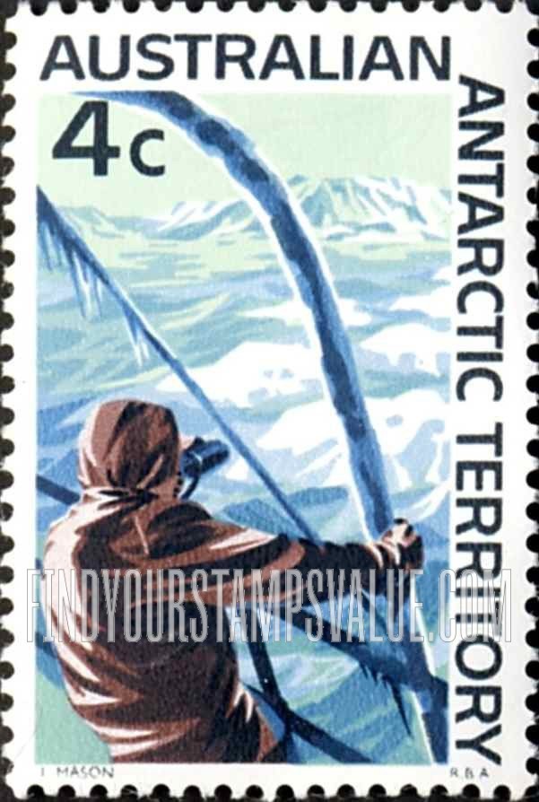 FindYourStampsValue: AUSTRALIAN ANTARCTIC TERRITORY: Lookout and Iceberg