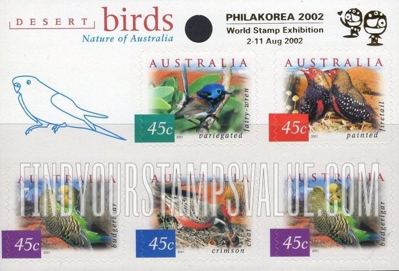FindYourStampsValue: Flora & Fauna Type of 1996