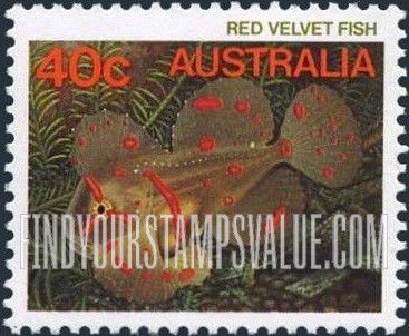 FindYourStampsValue: Red velvet fish