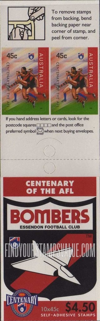 FindYourStampsValue: Essendon Bombers