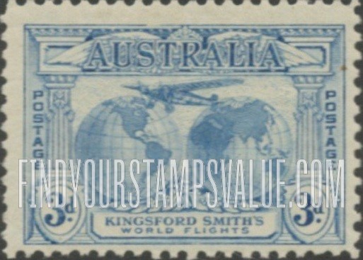 FindYourStampsValue: “Southern Cross” over Hemispheres