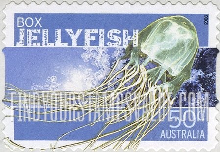 FindYourStampsValue: Dangerous Australian Wildlife: Box jellyfish