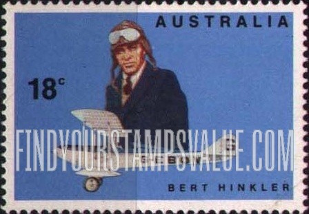 FindYourStampsValue: Bert Hinkler and Avro Avian